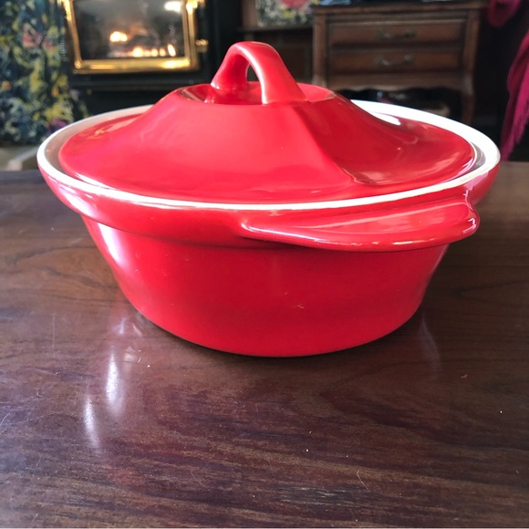 Stoneware Casserole Dish with Lid - Picture 4 of 6